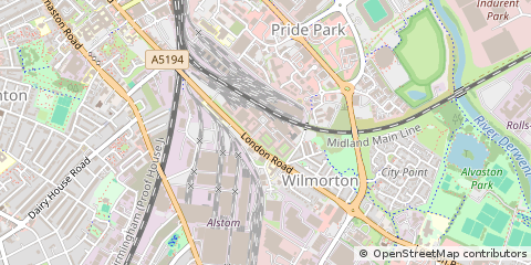 Map of Derby, Derbyshire