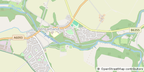 Map of Tranent