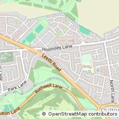 Map of West Yorkshire