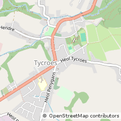 Map of Ammanford