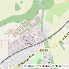 Map of Knutsford, Cheshire