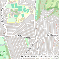 Map of Brighton