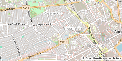 Map of Aberdeen