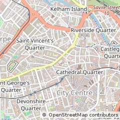 Map of Sheffield, Cheshire
