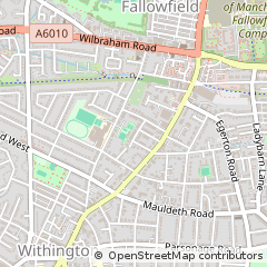 Map of Manchester