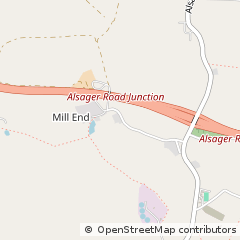 Map of Audley, Staffordshire