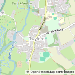 Map of Twyford, Hampshire