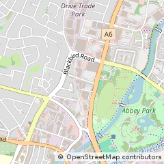 Map of Leicester, Leicestershire