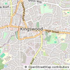 Map of Kingswood, Bristol