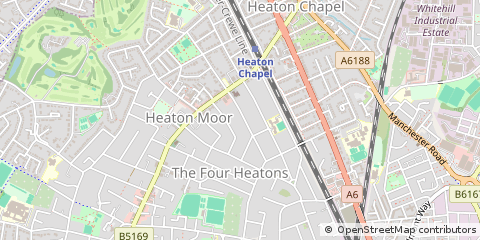 Map of Stockport