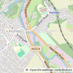 Map of Holmfirth