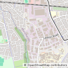 Map of Manchester