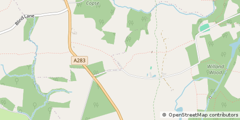 Map of NR Petworth, West Sussex