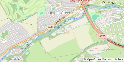 Map of Edinburgh, Lothian