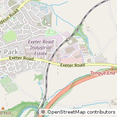 Map of Okehampton