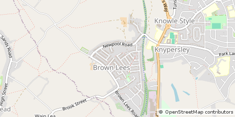 Map of Stoke-on-Trent