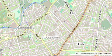 Map of Edinburgh