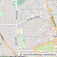 Map of Southampton