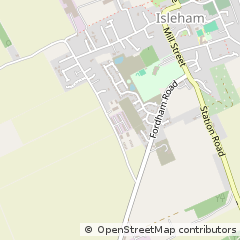 Map of Isleham ELY, Cambridgeshire