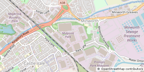 Map of Sutton Coldfield