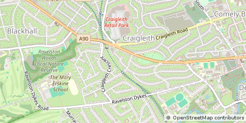 Map of Edinburgh