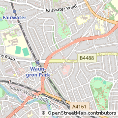 Map of Cardiff