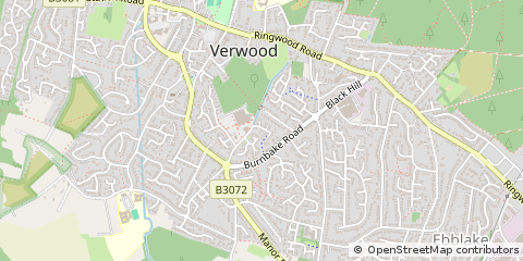Map of Verwood