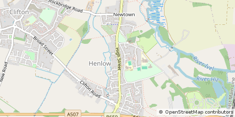 Map of Henlow