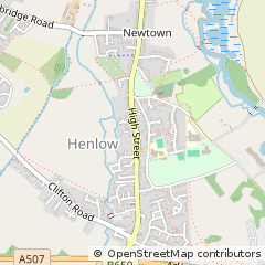Map of Henlow