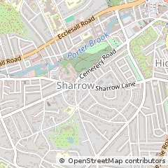 Map of Sheffield