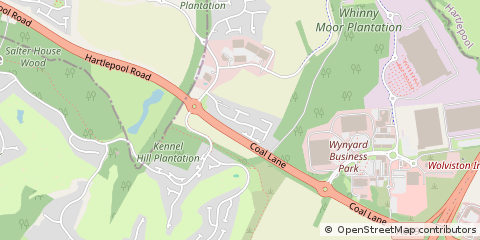 Map of Billingham, Durham