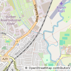 Map of Bognor Regis, West Sussex