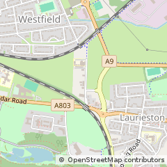 Map of Falkirk, Stirlingshire