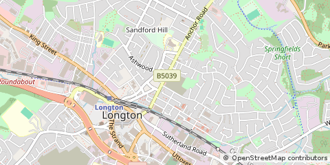 Map of Stoke-on-Trent