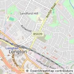 Map of Stoke-on-Trent