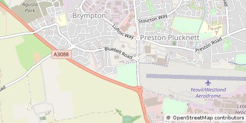 Map of Yeovil, Somerset