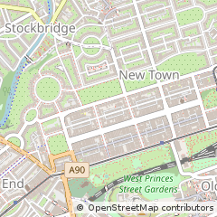 Map of Edinburgh