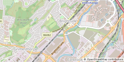 Map of Sheffield