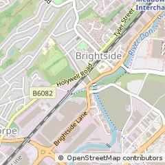 Map of Sheffield