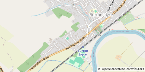 Map of Nottingham
