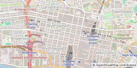 Map of Glasgow
