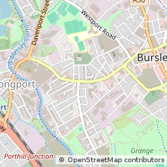 Map of Stoke-on-Trent
