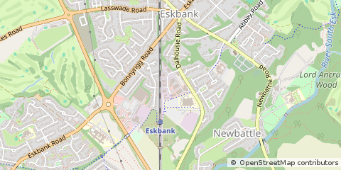 Map of Eskbank