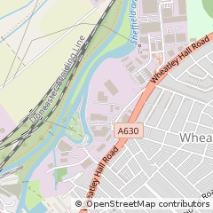 Map of Doncaster, South Yorkshire