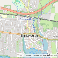 Map of Emsworth, Hampshire