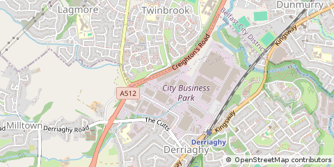 Map of Belfast