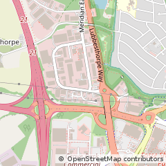 Map of Leicester