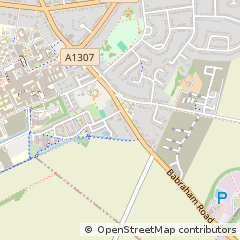 Map of Cambridge, Cambs