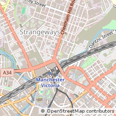 Map of Manchester