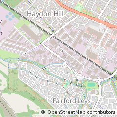 Map of Aylesbury, Buckinghamshire